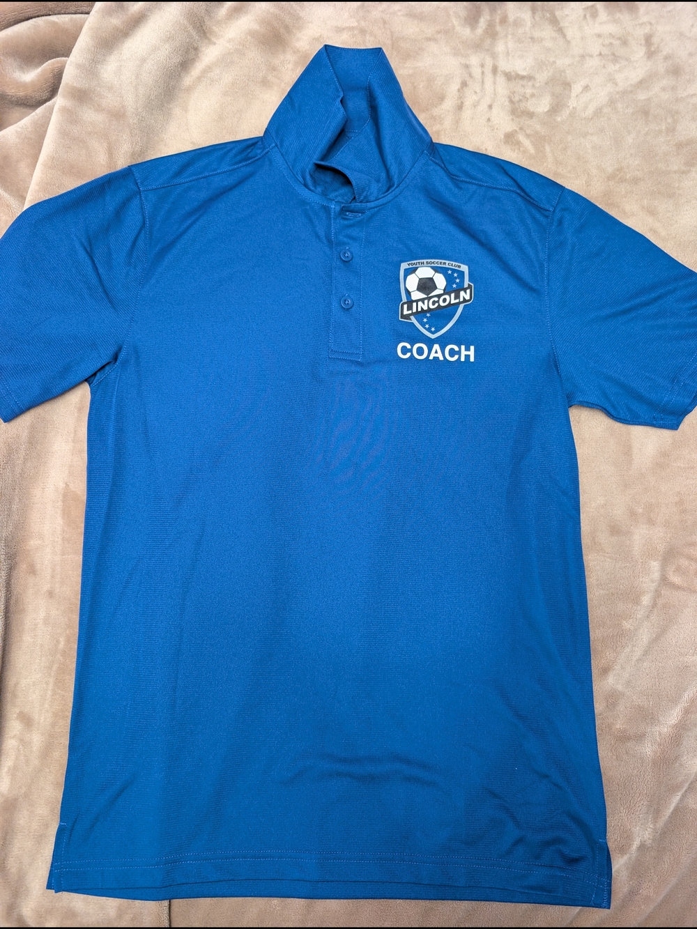 Sport-Tek Royal Blue Coach Polo